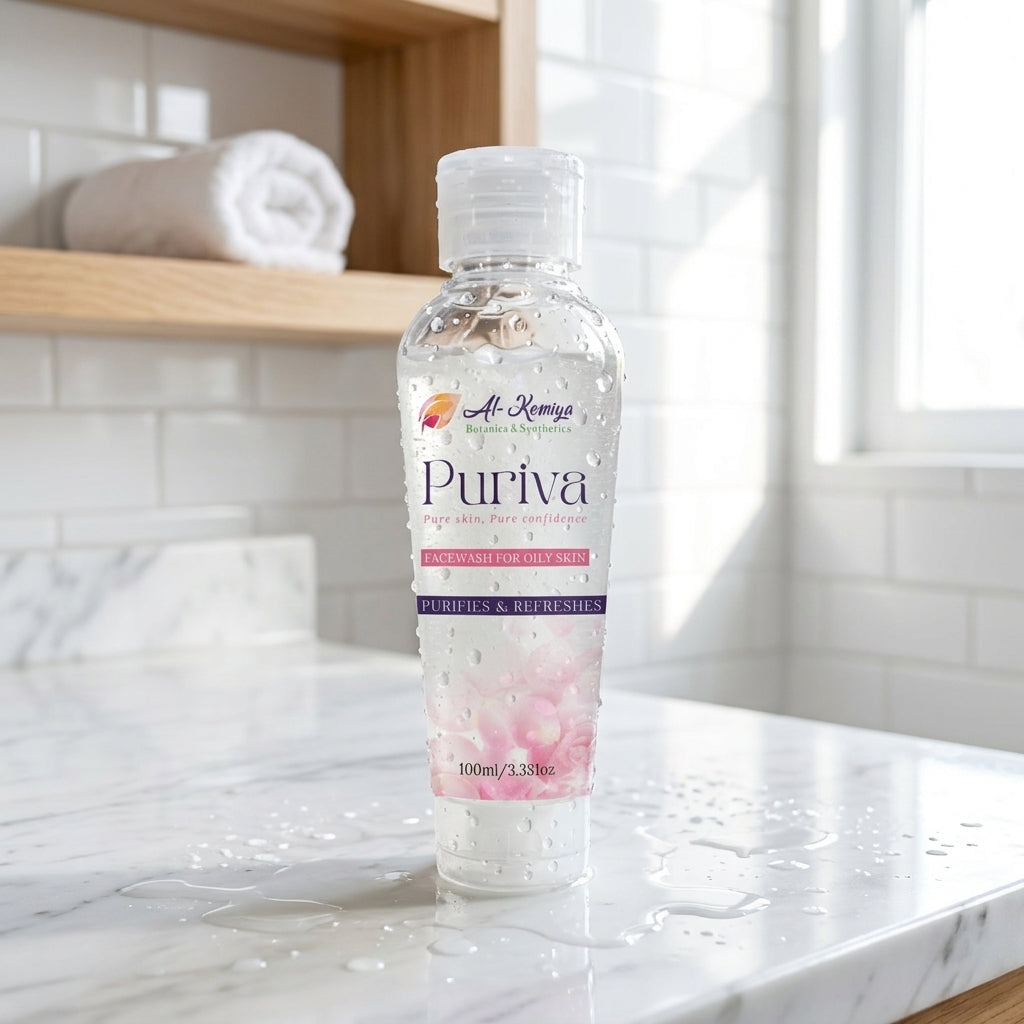 Puriva - 3 in 1 - Anti-Acne, Brightening & Hydrating Face Wash